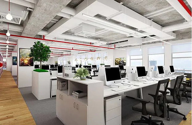 办公室设计的灯光该怎么布置?
