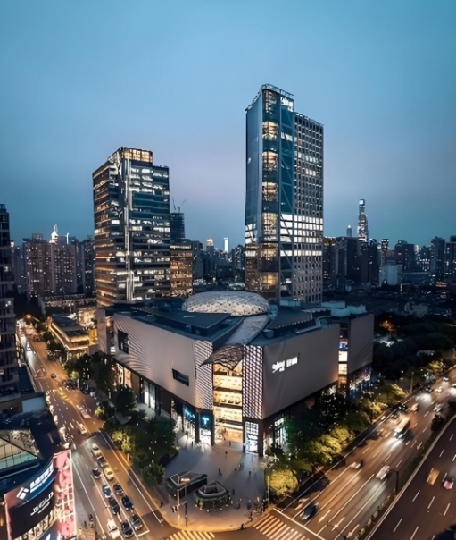 上海LuOne凯德晶萃广场：城市绿洲中的商务与艺术融合