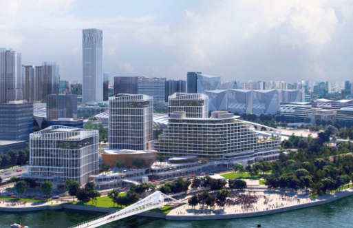 上海前滩商务世界集群独栋优选！瞰鉴世界，双河景舒适商务总部
